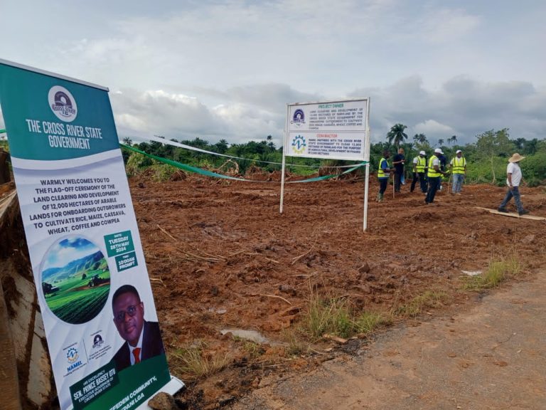 Otu Flags-Off 12,000 Hectares Land Development Project For Arable Crops Cultivation