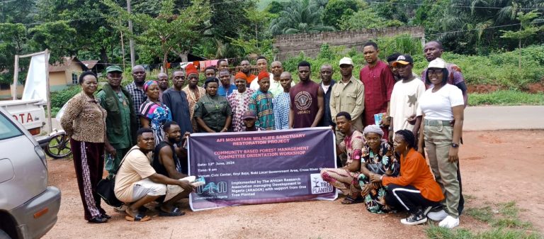 Lifeline For Afi Mountain Wildlife Sanctuary As Group Raises 60,000 Tree Nurseries