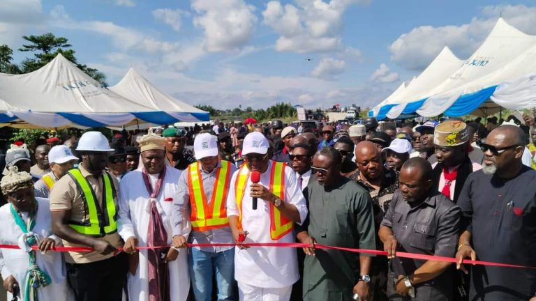 Gov Otu Resuscitates  Construction Of Adiabo-Ikoneto Road Abandoned  30-Years Ago