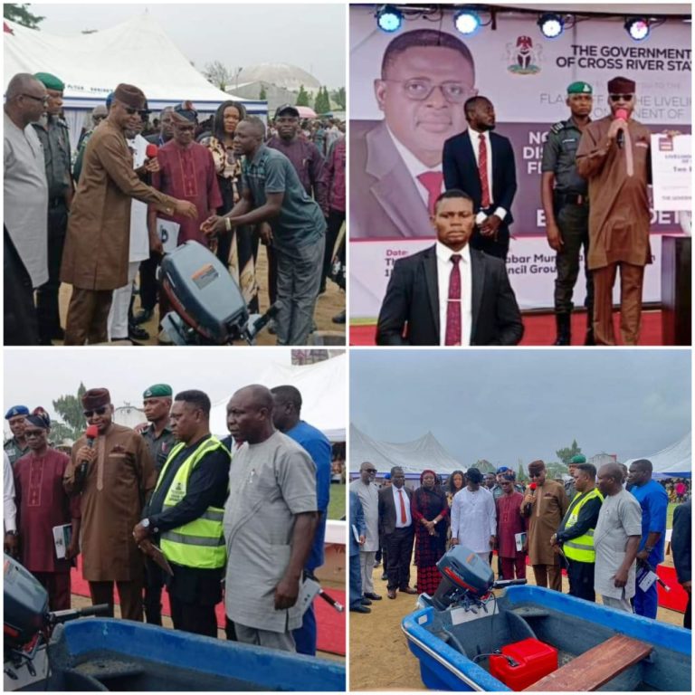 CRSG Lifts Fisherman With 100 Boats, N2b Grants To Poor, Vulnerable C’Riverians