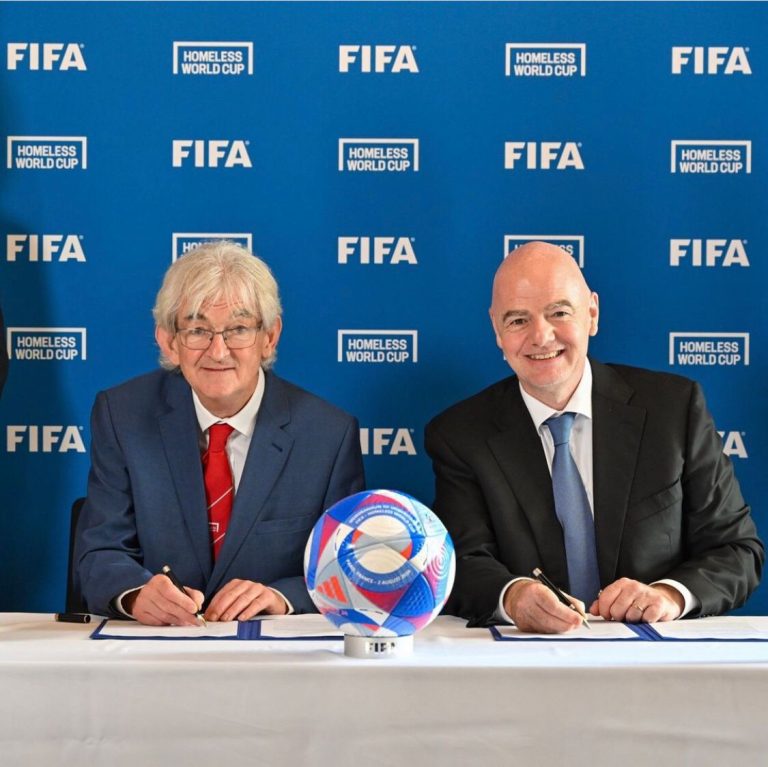 FIFA Partners Homeless World Cup Foundation