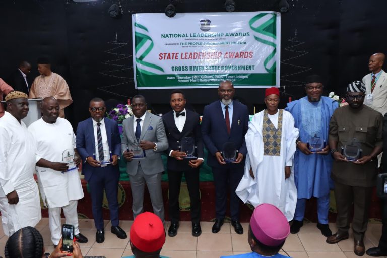 Gov. Otu’s Chief of Staff, Six Commissioners Honoured with National Leadership Awards