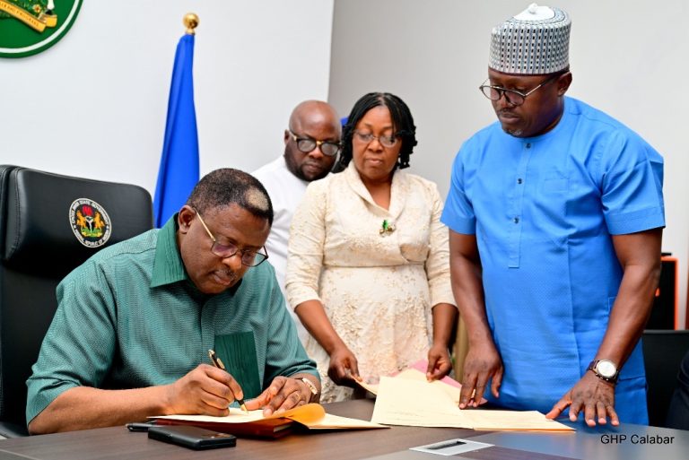 Governor Otu Signs Amended Cross River Local Government Law