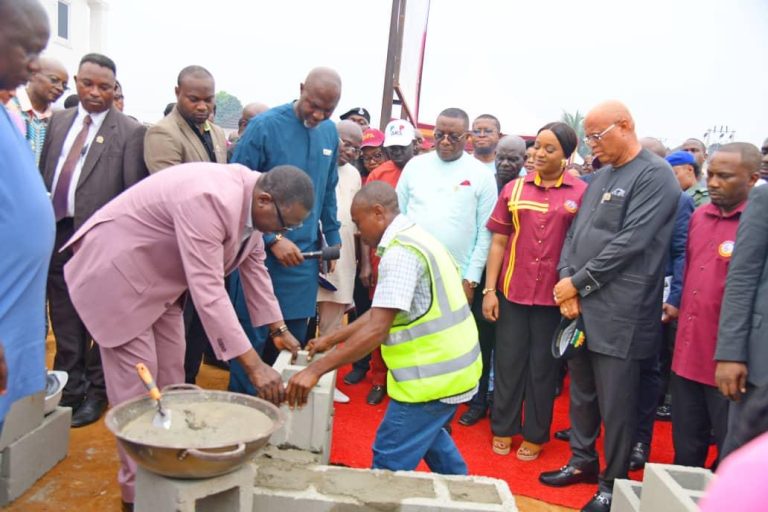 GIFA at One, Redefines Charity as Gov. Eno Lays Foundation for House