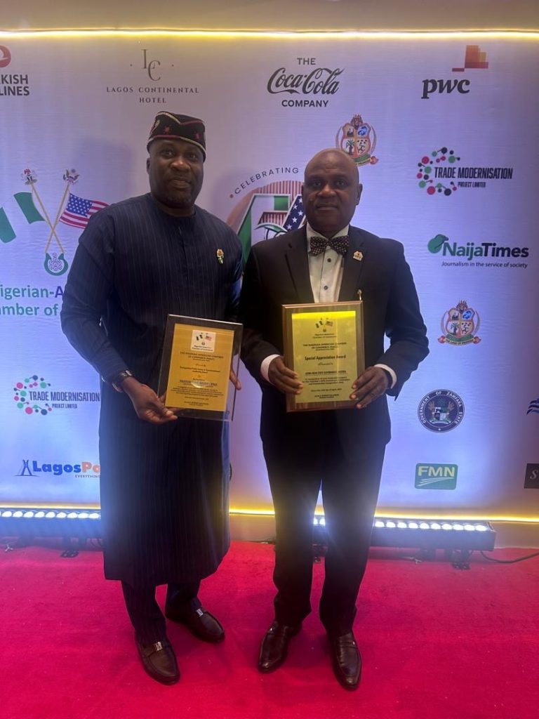 Gov. Eno, Akwa Ibom State Bag Nigerian-American Chamber of Commerce Awards