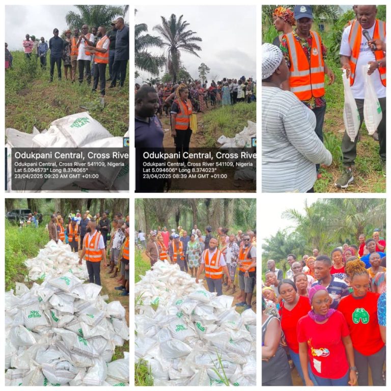 Rep. Akiba Distributes Fertilizer to Bacoco Farmers, Restates Commitment to Supporting  Livelihoods