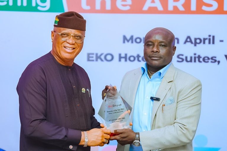 Gov. Eno Receives, Yet Another Award