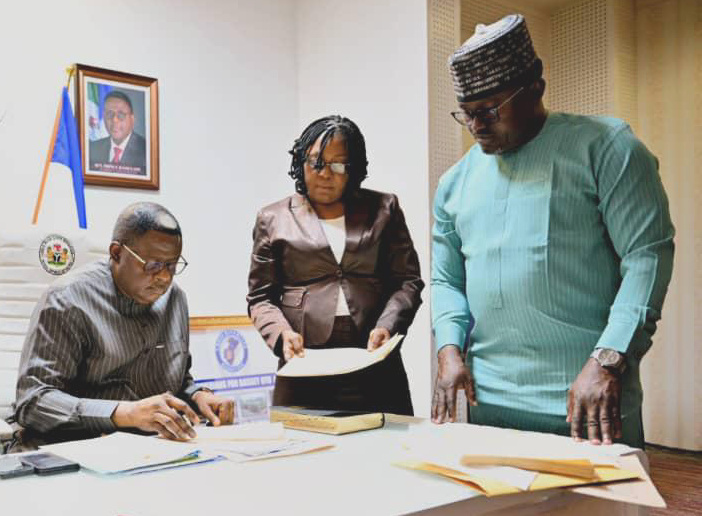 Gov Otu Signs Senior Citizens, Road Maintenance Bills into law