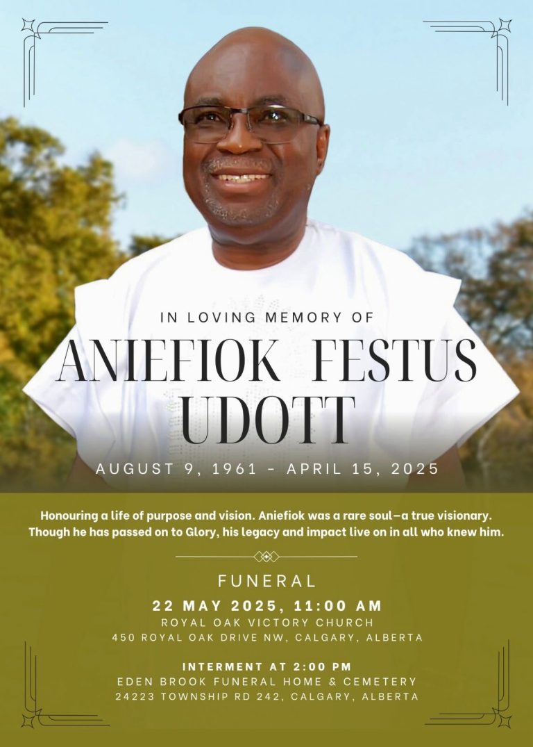 TRIBUTE: Aniefiok Festus Udott, August 9, 1961 – April 15, 2025