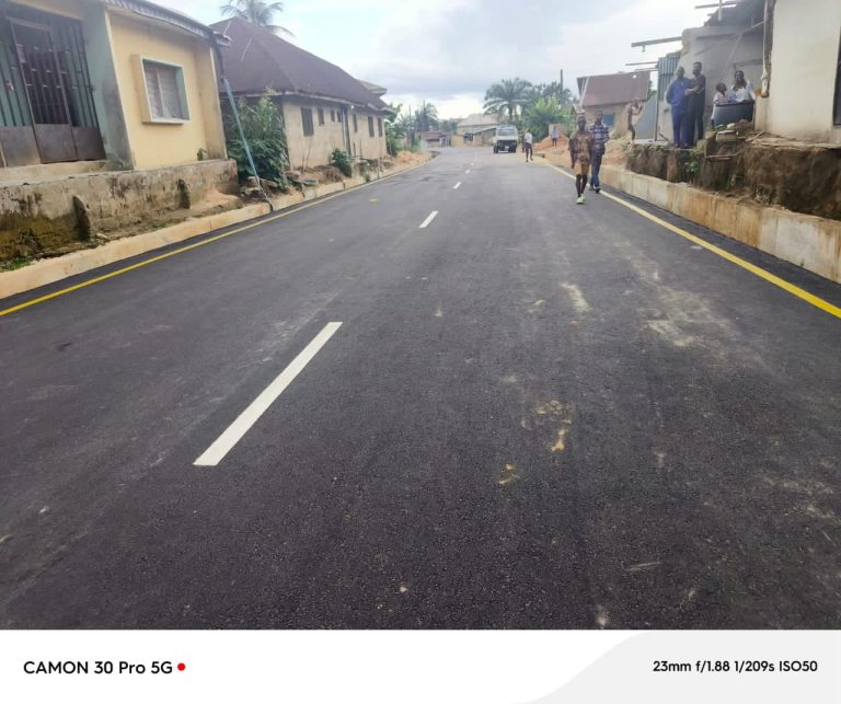Massive Road Network Thrills Communities in Calabar South