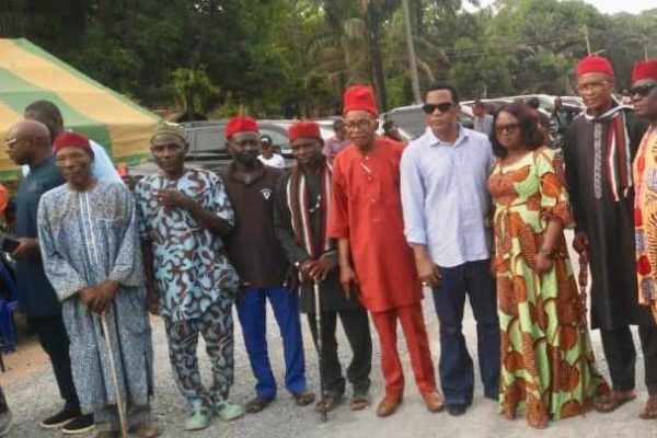 Gov. Otu Commences Reconstruction of 24 km Okuku-Mfom Road 50 Years After