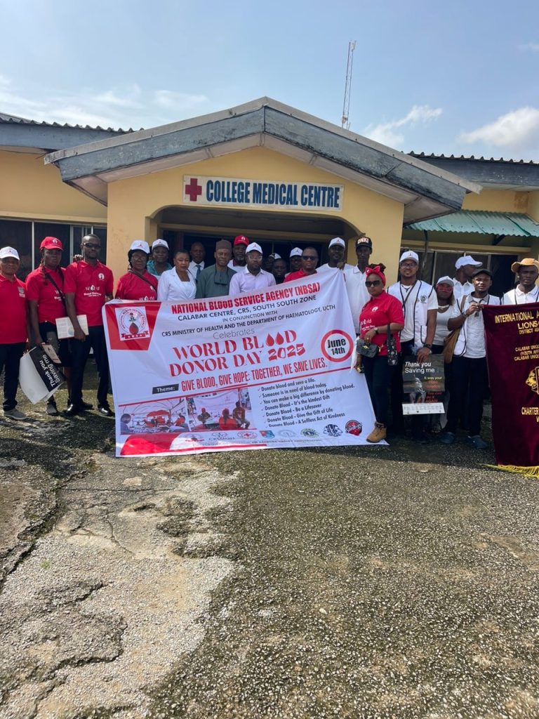 C’River, NBSA Partner On Blood Donation