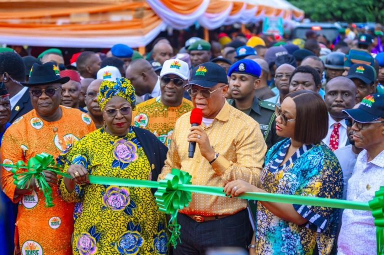 Governor Eno Reassures on Completion of Inherited Projects, Inaugurates 10.4km Idoro – Ukpom Abak Road