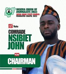 NUJ Chairmanship: Ink Newspaper Publisher, Nsibiet John, Pledges Commitment to Journalists’ Welfare