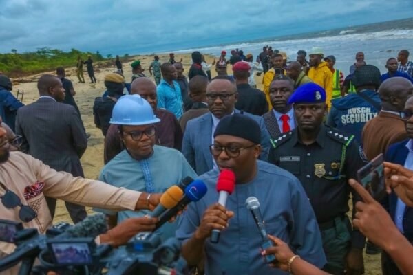 Andoni: Fubara Inspects Strategic Project, Says Ngo-Atlantic-Okoto Road to Enhance Coastal Prosperity