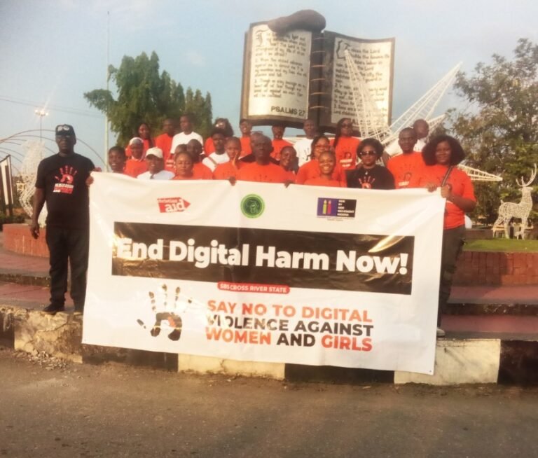 “End Digital Harm Now”, NGO Takes Awareness Campaign to Calabar Streets