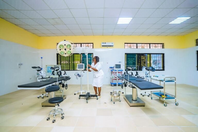 Gov. Eno Inaugurates General Hospital, 2.2km Access Road in Ikot Akpan Nkuk